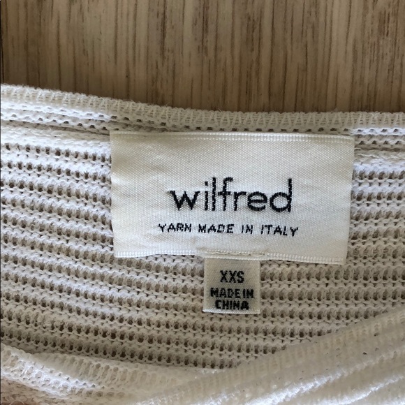 Aritzia Wilfred Blanchard Sweater in White - Picture 5 of 8